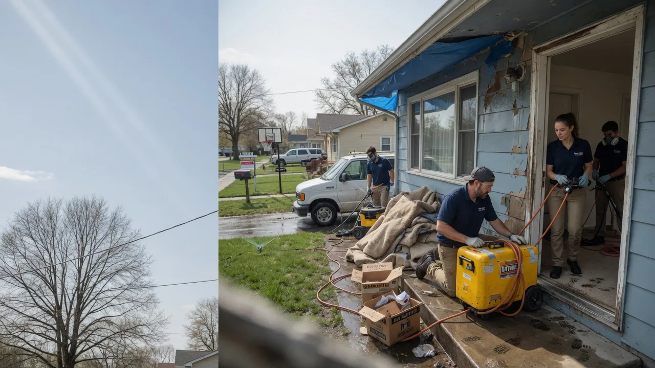 Basement Flood Cleanup in Pearblossom, CA near me